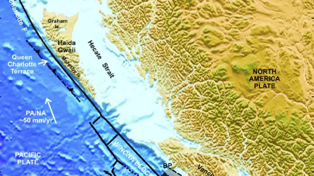 First clear images reveal early-stage subduction zone off British Columbia, raising earthquake concerns